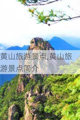 黄山旅游景点,黄山旅游景点简介-第1张图片-小艾出游网