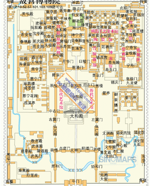 北京景点地图,北京景点地图分布图-第3张图片-小艾出游网