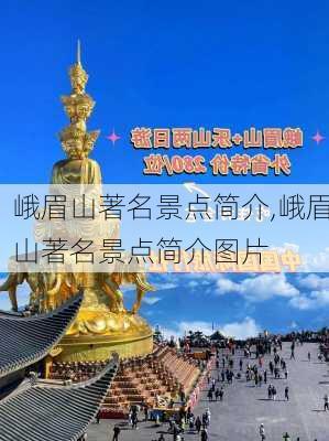 峨眉山著名景点简介,峨眉山著名景点简介图片-第3张图片-小艾出游网