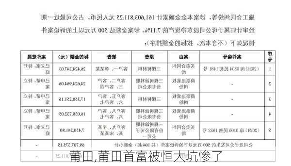 莆田,莆田首富被恒大坑惨了-第2张图片-小艾出游网