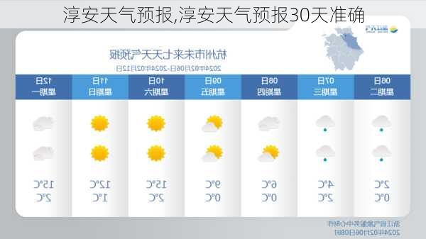 淳安天气预报,淳安天气预报30天准确-第3张图片-小艾出游网