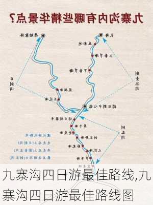 九寨沟四日游最佳路线,九寨沟四日游最佳路线图-第3张图片-小艾出游网