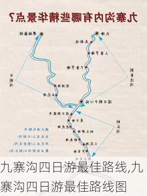 九寨沟四日游最佳路线,九寨沟四日游最佳路线图-第3张图片-小艾出游网