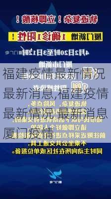 福建疫情最新情况 最新消息,福建疫情最新情况 最新消息厦门疫情-第2张图片-小艾出游网