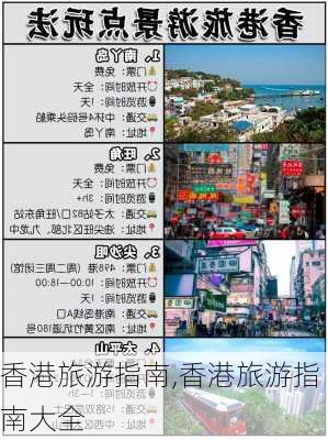 香港旅游指南,香港旅游指南大全-第3张图片-小艾出游网