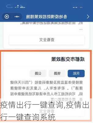 疫情出行一键查询,疫情出行一键查询系统-第2张图片-小艾出游网