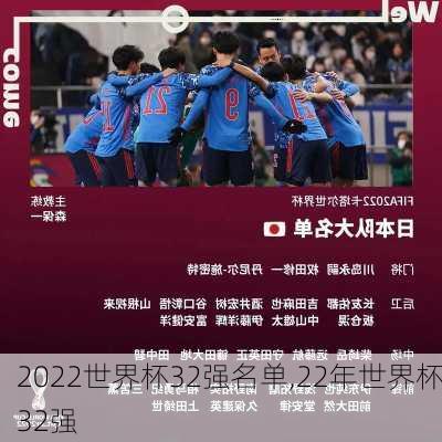 2022世界杯32强名单,22年世界杯32强-第2张图片-小艾出游网