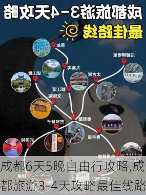 成都6天5晚自由行攻略,成都旅游3-4天攻略最佳线路-第3张图片-小艾出游网