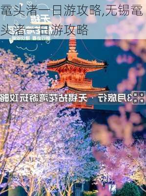 鼋头渚一日游攻略,无锡鼋头渚一日游攻略-第2张图片-小艾出游网