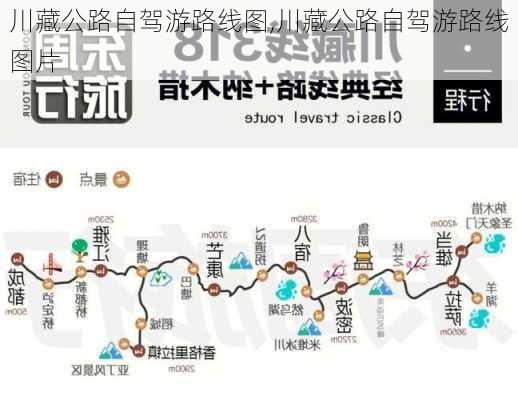 川藏公路自驾游路线图,川藏公路自驾游路线图片-第3张图片-小艾出游网