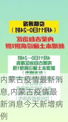 内蒙古疫情最新消息,内蒙古疫情最新消息今天新增病例-第3张图片-小艾出游网