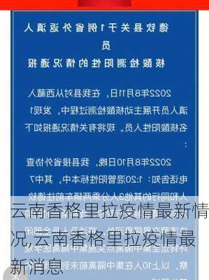 云南香格里拉疫情最新情况,云南香格里拉疫情最新消息-第3张图片-小艾出游网