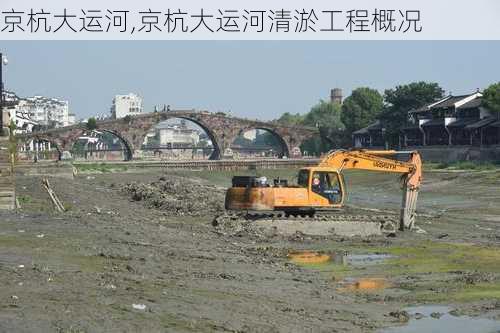 京杭大运河,京杭大运河清淤工程概况