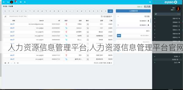 人力资源信息管理平台,人力资源信息管理平台官网-第3张图片-小艾出游网