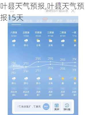 叶县天气预报,叶县天气预报15天-第3张图片-小艾出游网