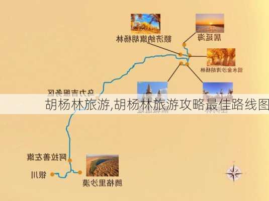 胡杨林旅游,胡杨林旅游攻略最佳路线图-第2张图片-小艾出游网