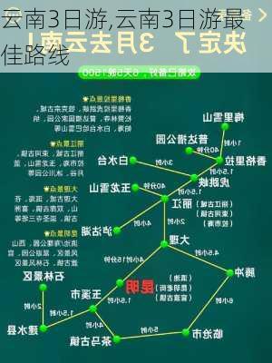 云南3日游,云南3日游最佳路线-第1张图片-小艾出游网