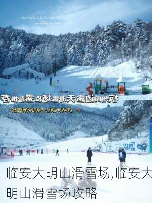 临安大明山滑雪场,临安大明山滑雪场攻略-第3张图片-小艾出游网