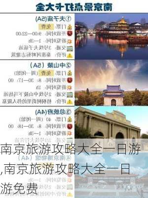 南京旅游攻略大全一日游,南京旅游攻略大全一日游免费-第1张图片-小艾出游网