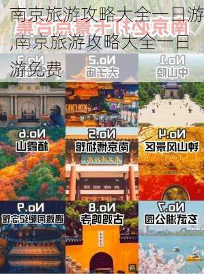 南京旅游攻略大全一日游,南京旅游攻略大全一日游免费-第2张图片-小艾出游网