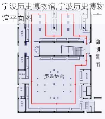 宁波历史博物馆,宁波历史博物馆平面图