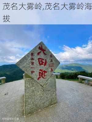 茂名大雾岭,茂名大雾岭海拔-第3张图片-小艾出游网