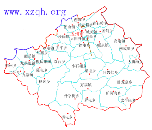 盖州地图,盖州地图高清版大地图