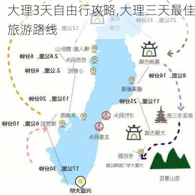 大理3天自由行攻略,大理三天最佳旅游路线-第2张图片-小艾出游网