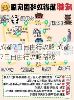 成都7日自由行攻略,成都7日自由行攻略路线