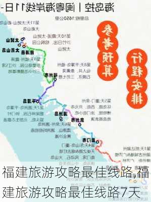 福建旅游攻略最佳线路,福建旅游攻略最佳线路7天