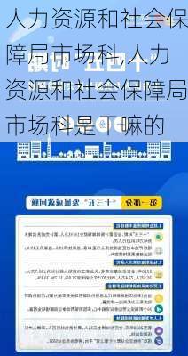 人力资源和社会保障局市场科,人力资源和社会保障局市场科是干嘛的-第2张图片-小艾出游网