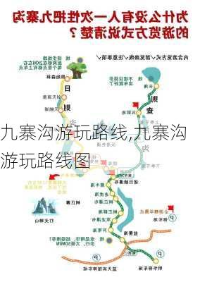 九寨沟游玩路线,九寨沟游玩路线图-第2张图片-小艾出游网