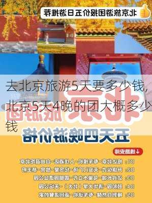 去北京旅游5天要多少钱,北京5天4晚的团大概多少钱-第3张图片-小艾出游网