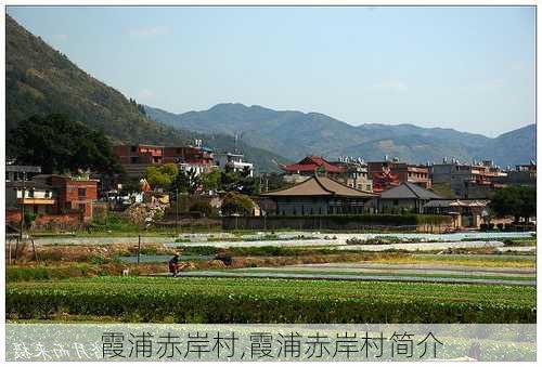 霞浦赤岸村,霞浦赤岸村简介