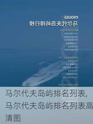 马尔代夫岛屿排名列表,马尔代夫岛屿排名列表高清图-第2张图片-小艾出游网