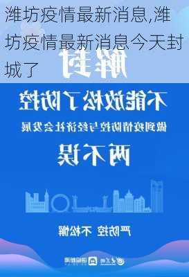 潍坊疫情最新消息,潍坊疫情最新消息今天封城了-第3张图片-小艾出游网