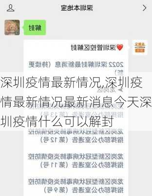 深圳疫情最新情况,深圳疫情最新情况最新消息今天深圳疫情什么可以解封-第3张图片-小艾出游网