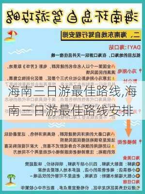 海南三日游最佳路线,海南三日游最佳路线安排-第3张图片-小艾出游网