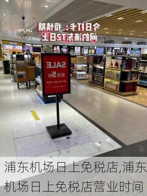 浦东机场日上免税店,浦东机场日上免税店营业时间-第3张图片-小艾出游网