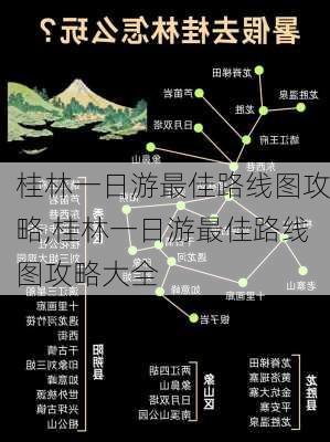 桂林一日游最佳路线图攻略,桂林一日游最佳路线图攻略大全-第3张图片-小艾出游网