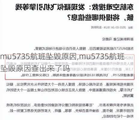 mu5735航班坠毁原因,mu5735航班坠毁原因查出来了吗-第3张图片-小艾出游网