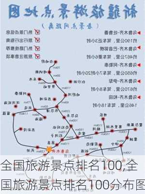 全国旅游景点排名100,全国旅游景点排名100分布图