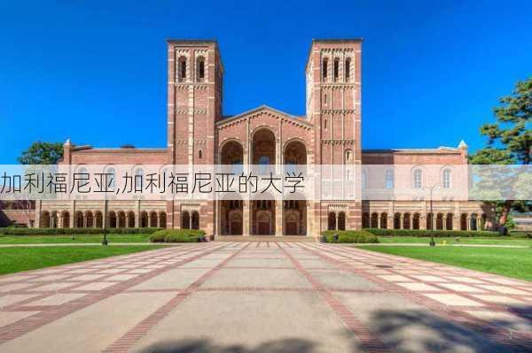 加利福尼亚,加利福尼亚的大学