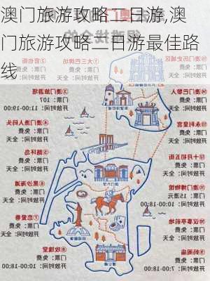 澳门旅游攻略二日游,澳门旅游攻略二日游最佳路线-第1张图片-小艾出游网