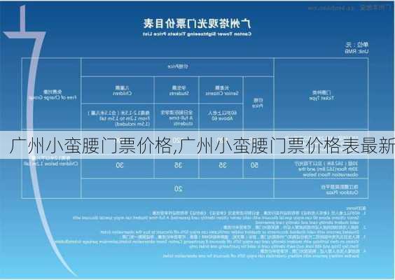 广州小蛮腰门票价格,广州小蛮腰门票价格表最新-第3张图片-小艾出游网