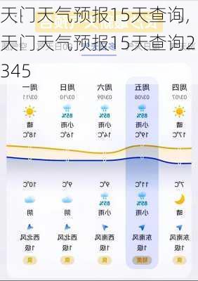 天门天气预报15天查询,天门天气预报15天查询2345-第2张图片-小艾出游网